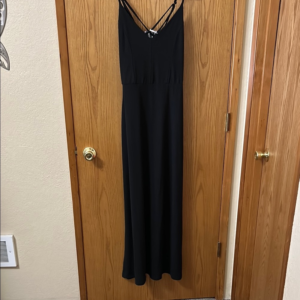 Elegant Black Maxi Dress